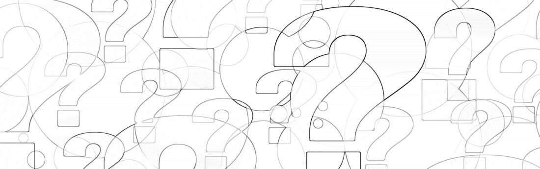 Banner Fragezeichen