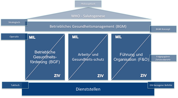 Darstellung der BGM Organisation