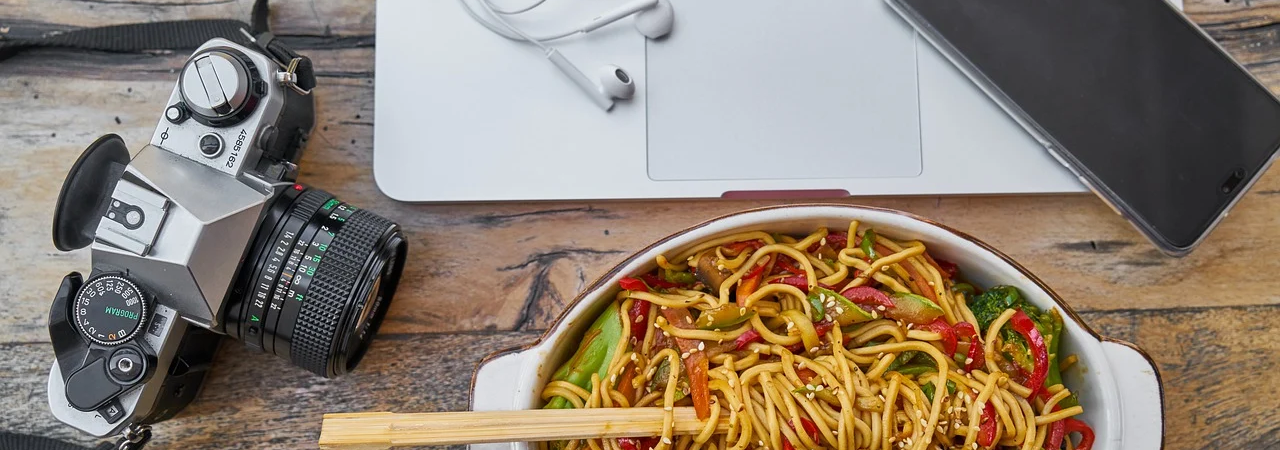 Essen_amLaptop