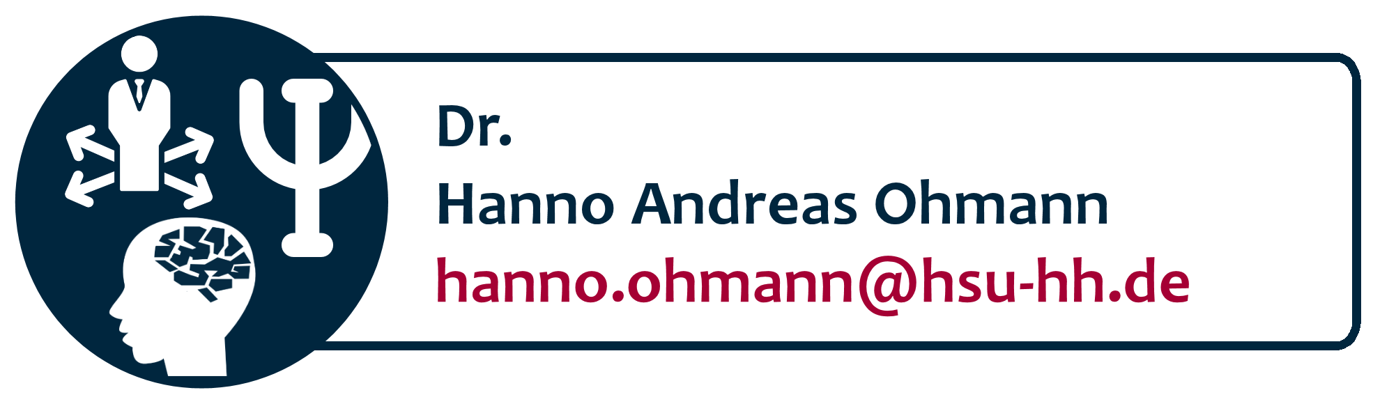 Dr. Hanno Andreas Ohmann