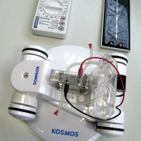 Demonstrator Elektroauto mit Brennstoffzelle