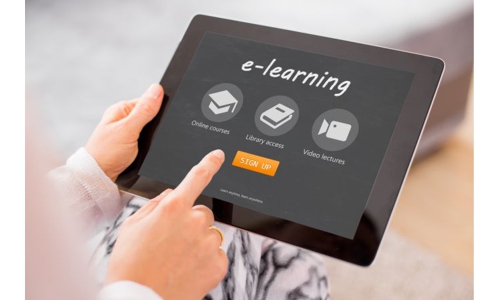Tablet mit e-learning