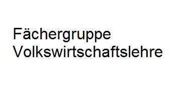 Fächergruppe VWL