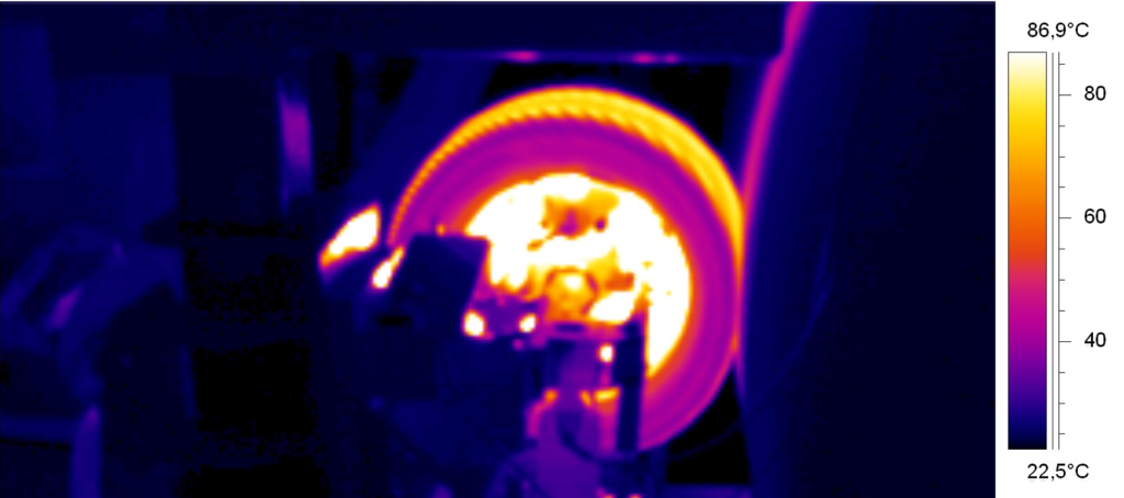 Thermografische Aufnahme