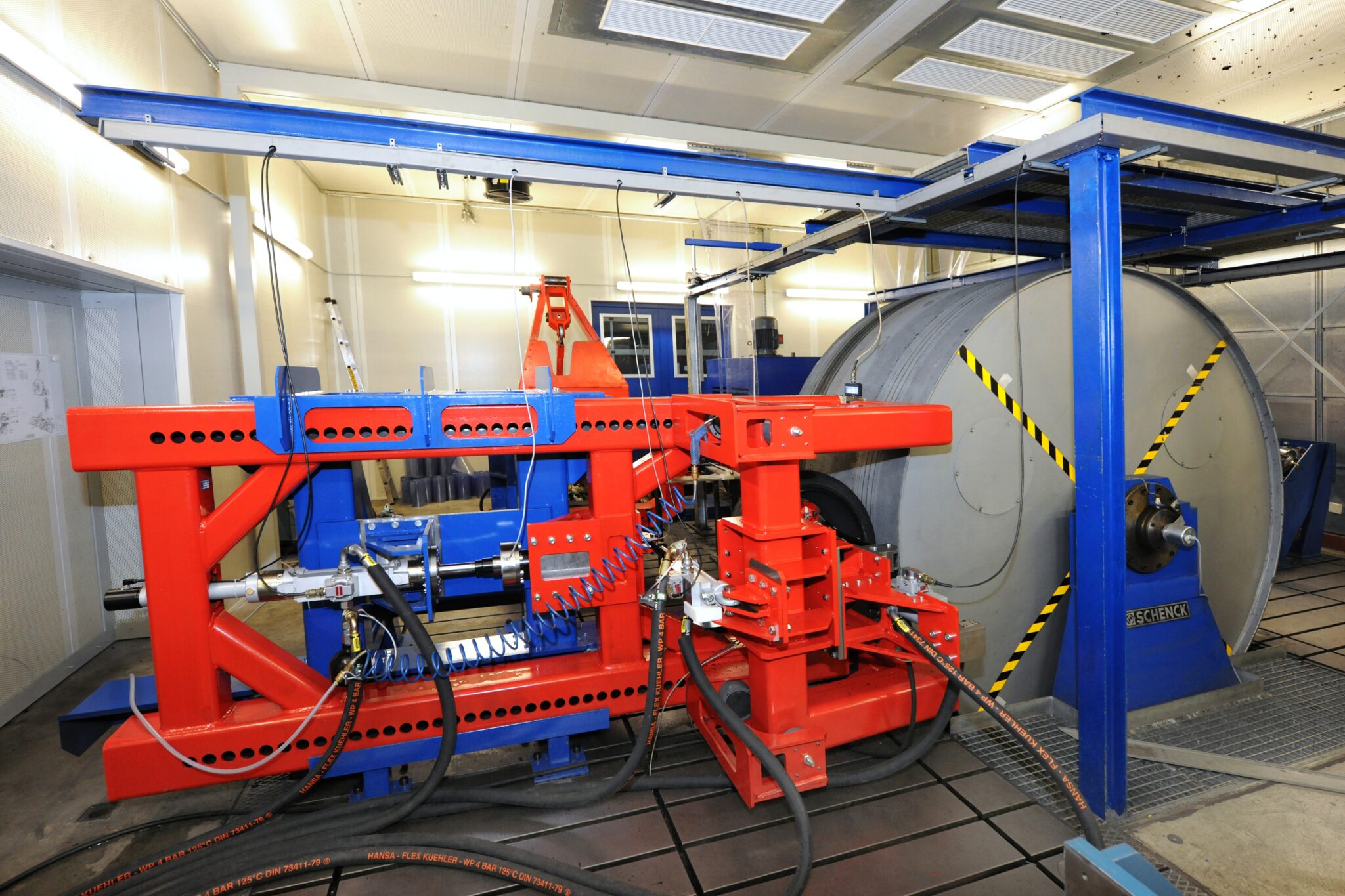 Independent Suspension Test Rig Professur für Fahrzeugtechnik
