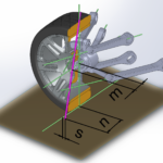 Elastokinematische Achse