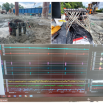 Measurement during pile installation