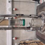 Sandrieselanlage ohen Vakuum-Glocke