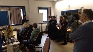 Laborbesichtigung für Mitarbeiterinnen der HSU/UniBw H