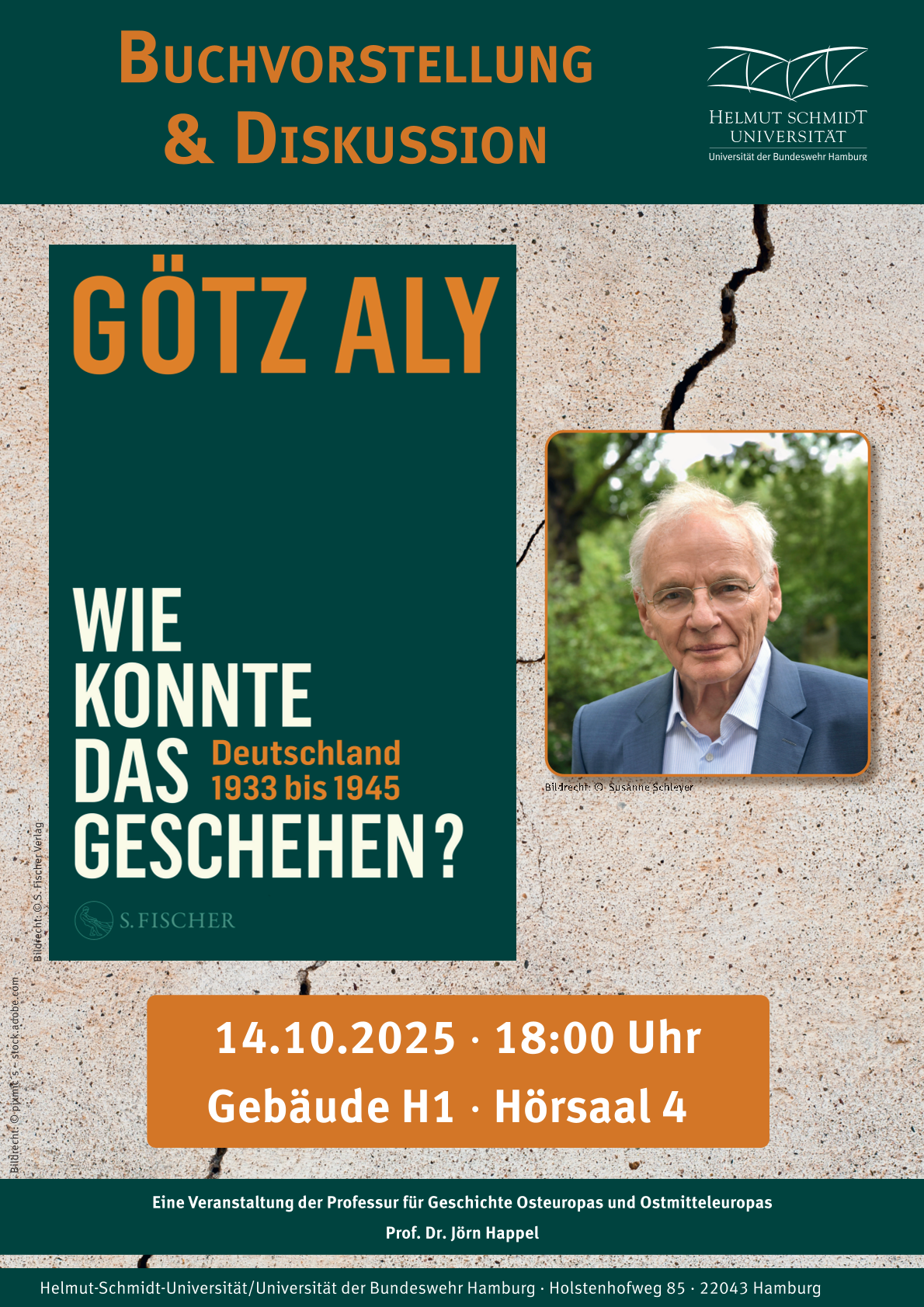 Buchvorstellung am 14. Oktober zu Götz Alys „Wie konnte das