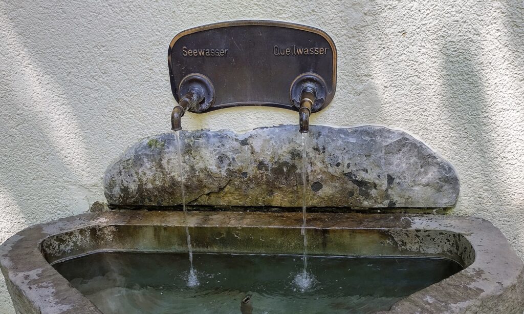 Brunnen im Küsnachter Tobel