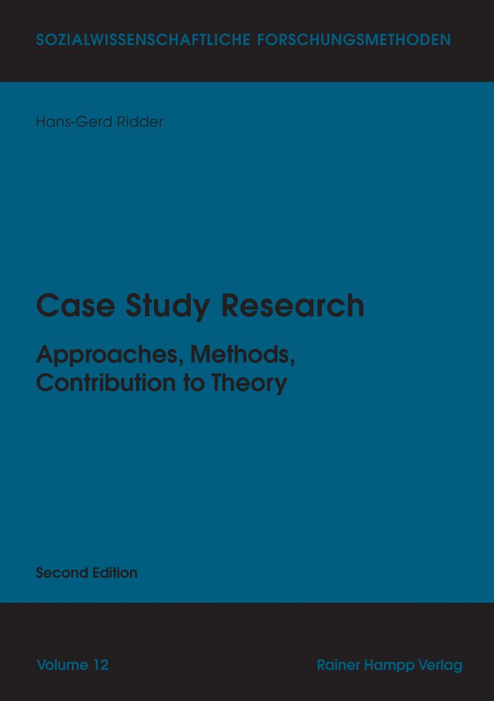 Ridder: Case Study Research (2nd Edition)
