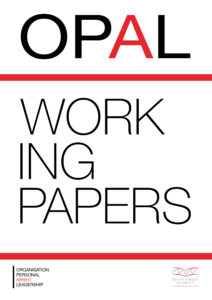 Deckblatt Working Papers