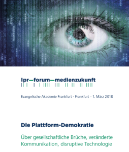 LPR Forum Medienzukunft 2018