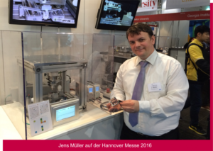 Jens Müller auf der Hannover Messe 2016