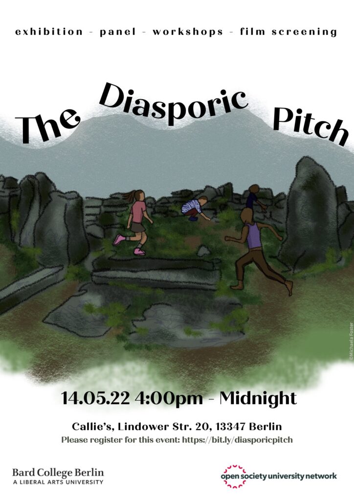 The diasporic pitch poster
