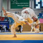 Studierende der HSU bei den DHM Judo 2022 in Potsdam