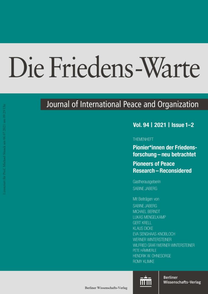 Die Friedens-Warte