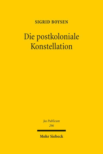 Book Cover "Die postkoloniale Konstellation"