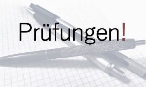 Prüfungen