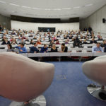 Voller Hörsaal bei SPIEGEL live in der Uni. (Foto: Reinhard Scheiblich)