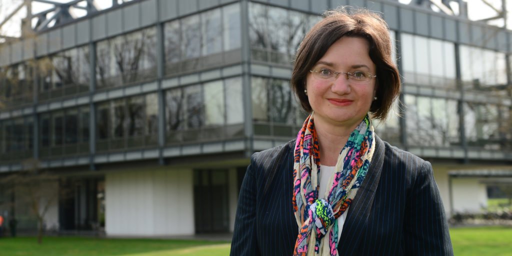 Marina Schulz, M. A., Leiterin des Sprachenzentrums seit 01.04.2018 (Foto: Ulrike Schröder)