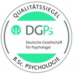 Qualitätssiegel für Bacherlorstudiengang Psychologie