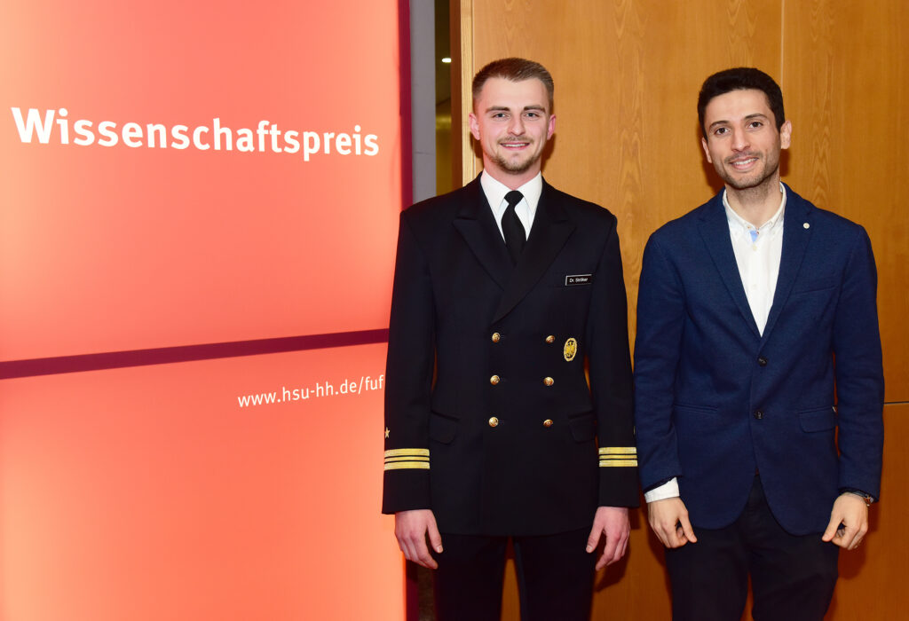 Die Preisträger des Wissenschaftspreises 2024: Dr. Philipp Ströker und Dr. Ali Khalifa