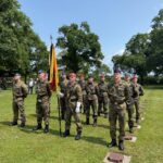 Gedenkzeremonie auf dem deutschen Soldatenfriedhof LA CAMBE