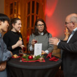 Prof. Beckmann with his guests