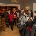 Gute Stimmung in weihnachtlichem Ambiente